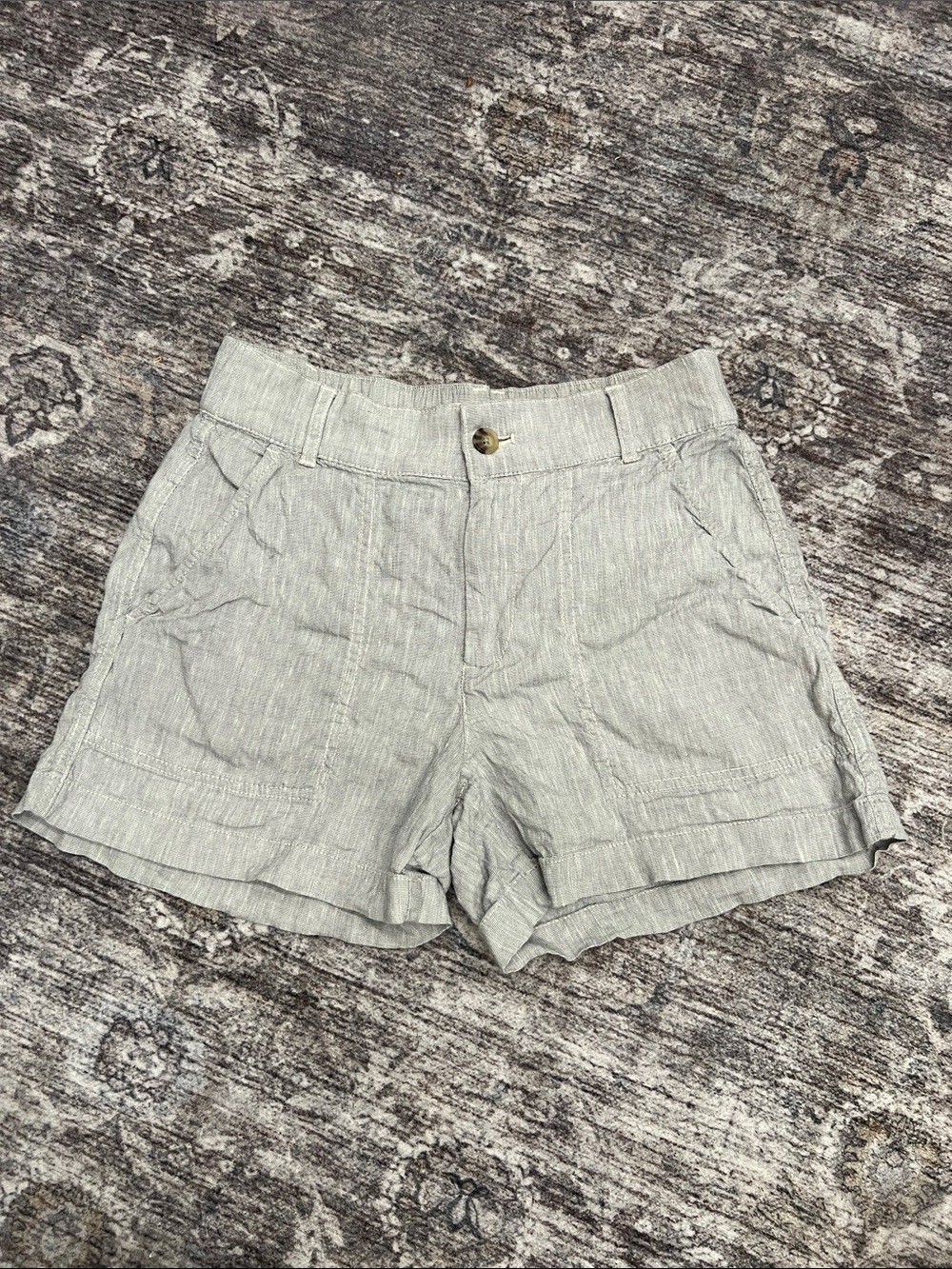 Lou & Grey for Loft Linen Shorts